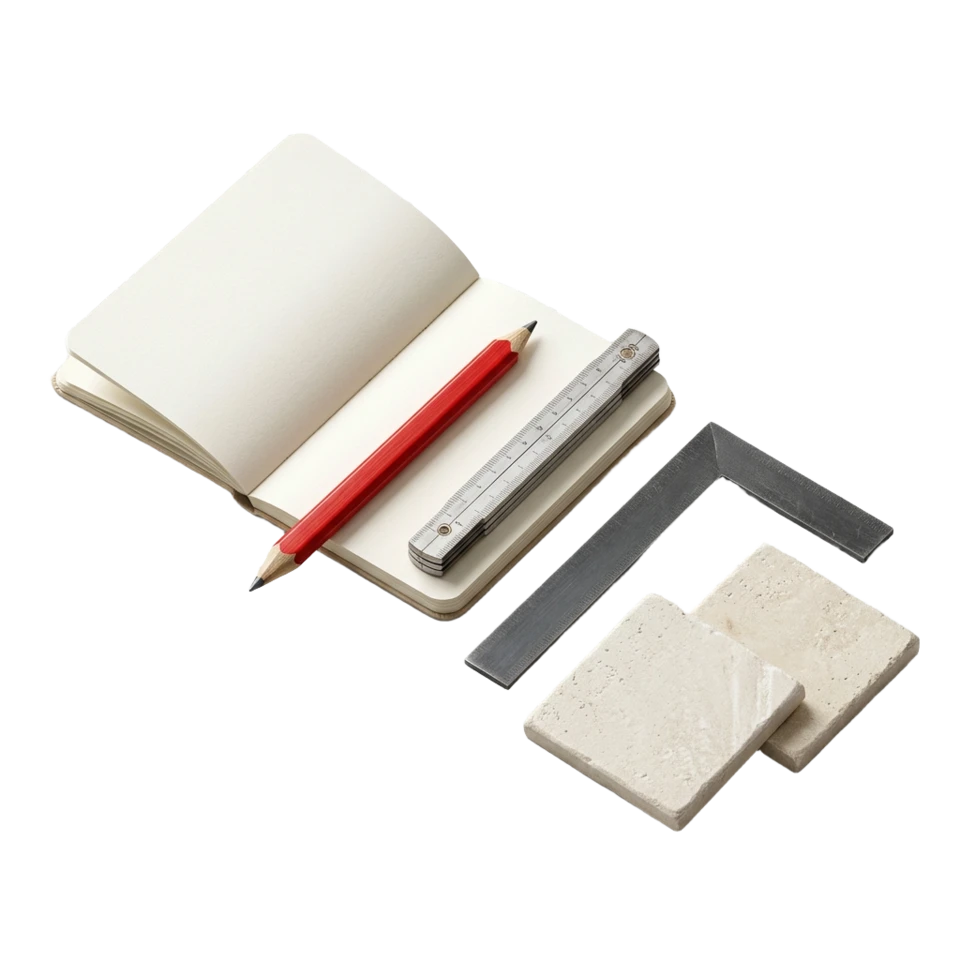 Field notes and planning composition